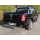 Защита заднего бампера центральная 76 мм ТСС для Mitsubishi L200 2015-2019