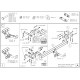 Фаркоп оцинкованный Galia шар A для Nissan X-Trail T32 2015-2021
