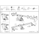 Фаркоп оцинкованный Galia шар A для Volkswagen Caddy 2004-2015