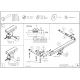 Фаркоп оцинкованный Galia шар A для Subaru Forester 2008-2013